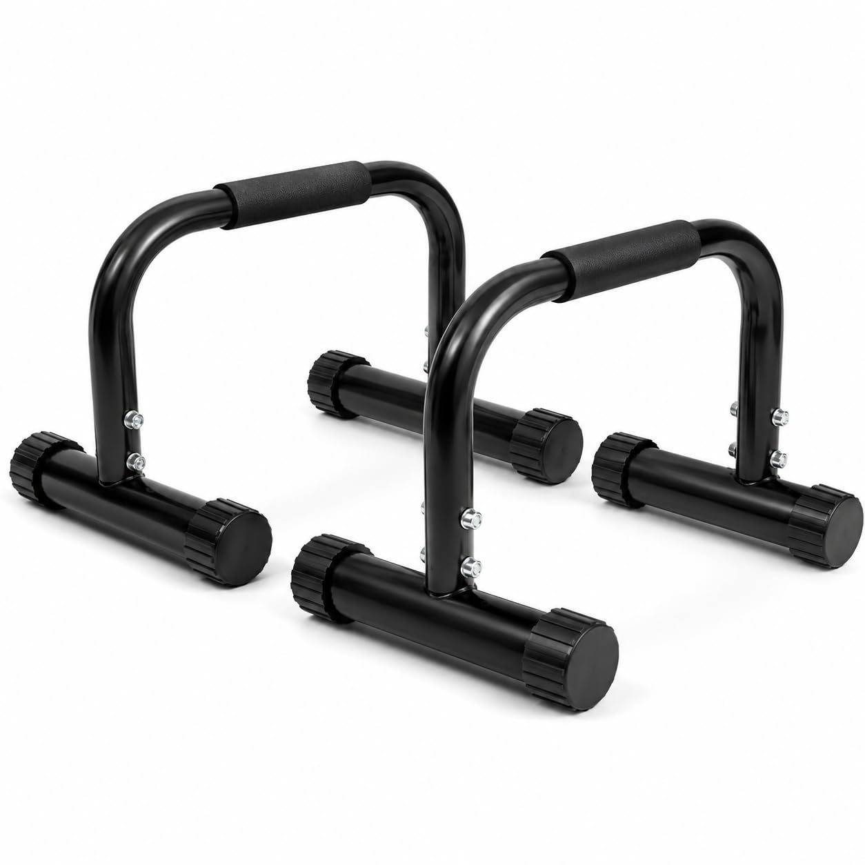 BURAKH Parallettes Bars for Calisthenics – Push Up Bar Stands with Non-Slip Handles for Handstands, Dips, Planche & Strength Training, Home Gym Fitness Workouts Equipment
