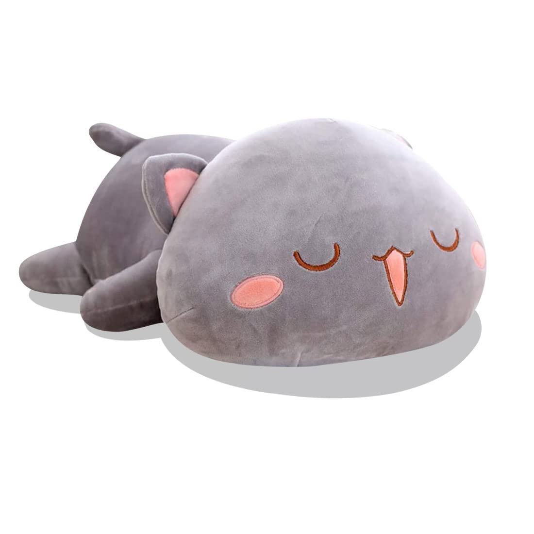 Kitten Plush Toy Stuffed Animal Pet Kitty Soft Plush Cat Hugging Pillow Cat Plush for Kids Girls Christmas Valentine Gift 13.8 inches