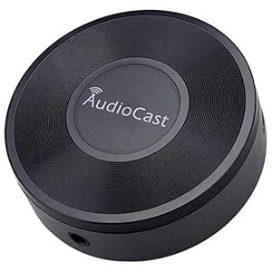 OVBBESS Audiocast M5 DLNA Airplay Wifi Music Audio Streamer Receiver Audio Music Speaker for Multi Room Streams