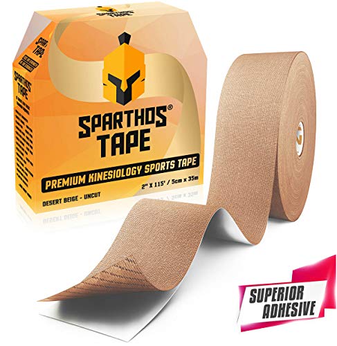 Sparthos Kinesiology Tape - Bulk Large Jumbo - Free Kinesio Taping Guide!