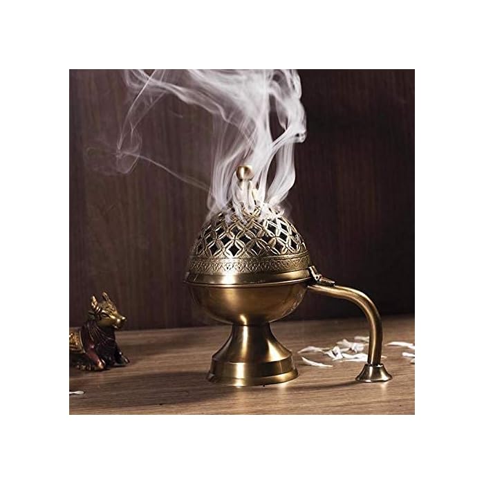 Buy Ananya Inc Home Brass Small Dhuna Loban Burner Dhooni Dhoop Dani