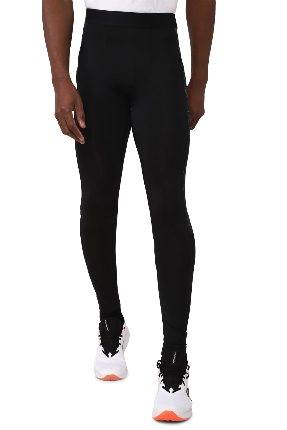 reebok Men's Fitted Track Pants (FS8583_Black-picture-36