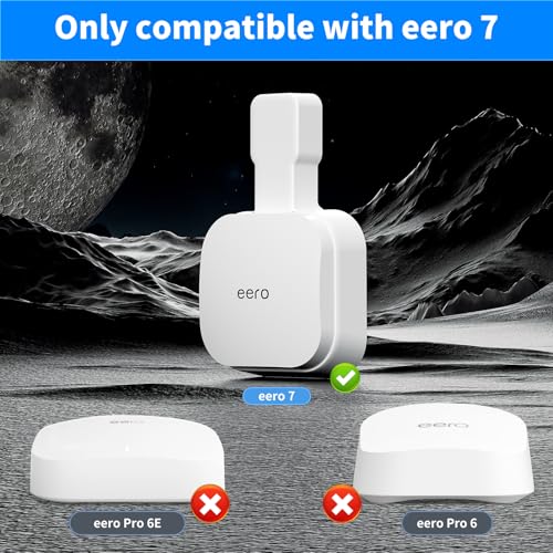 Support mural eero 7 sans perçage pour ranger vos câbles encombrants - 2