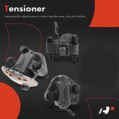 A-Premium Engine Timing Chain Kit Compatible with Buick & Cadillac & Chevy & GMC & Pontiac & Saturn & Saab & Suzuki Cars- Enclave, LaCrosse, CTS, SRX & More - DOHC, V6 2.8L 3.0L 3.2L 3.6L by A-Premium - Image 6