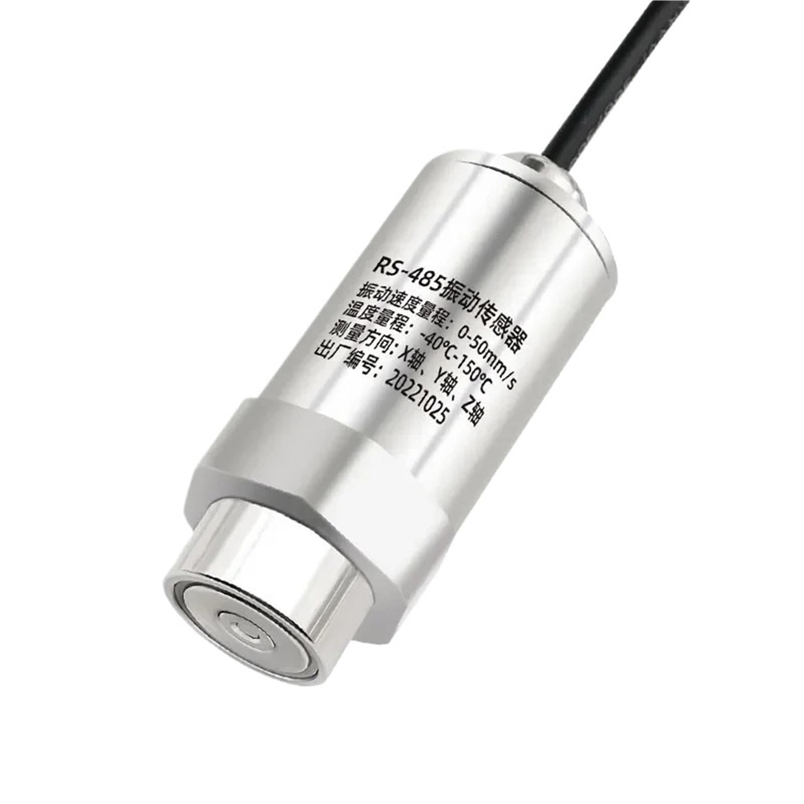 Sensor de vibración ZD05 para monitoreo de fallos y temperatura en bombas de agua