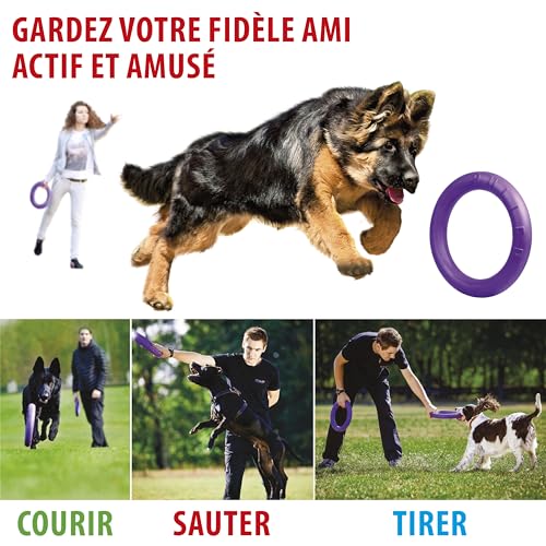 Anneau entraînement chien robuste et flottant Puller Maxi - 4
