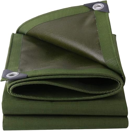 Lona resistente al agua para exteriores, lona resistente al agua, 21.16oz, lona verde  cubierta de alta calidad para proteger el automóvil, madera,
