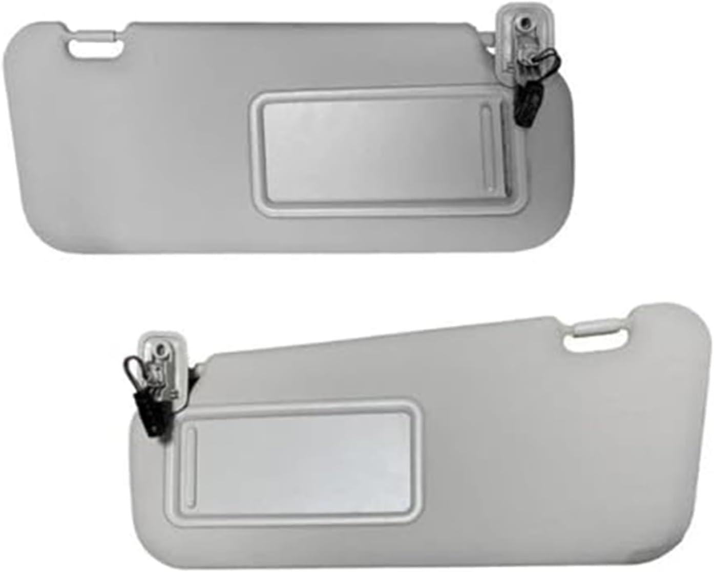 JOBOUND 車のフロントガラスサンバイザーシェードシールドサンシェードカバーメイクアップミラー付き、マツダ、3 2010-201