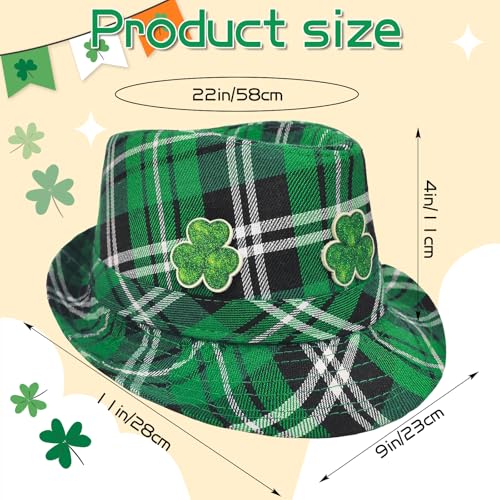 Sombrero Verde St Patrick Día Disfraz Leprechaun miniatura 3