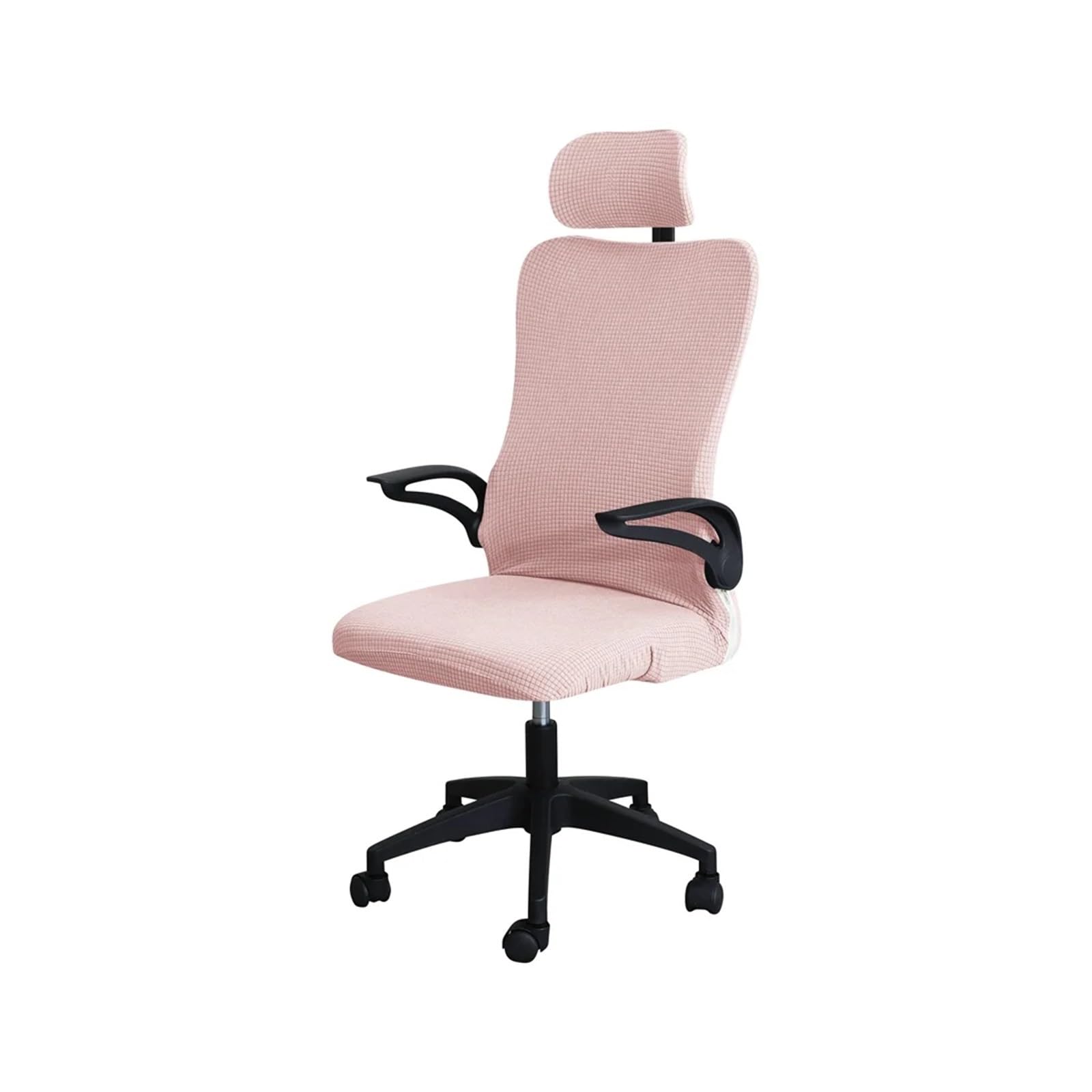 ZHOUXYFDC Gaming Chair Cover Water repellent Game Chair Cover with Headrest Cover for Office Internet Cafe Computer Armrest Gaming Chair Covers(Pink)