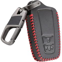 Protector Llave Mazda Cx5 Otai Cuero Caja de la Llave del Coche Cubrir Compatible para Toyota C-HR Prius Protector de control remoto 2 Botones