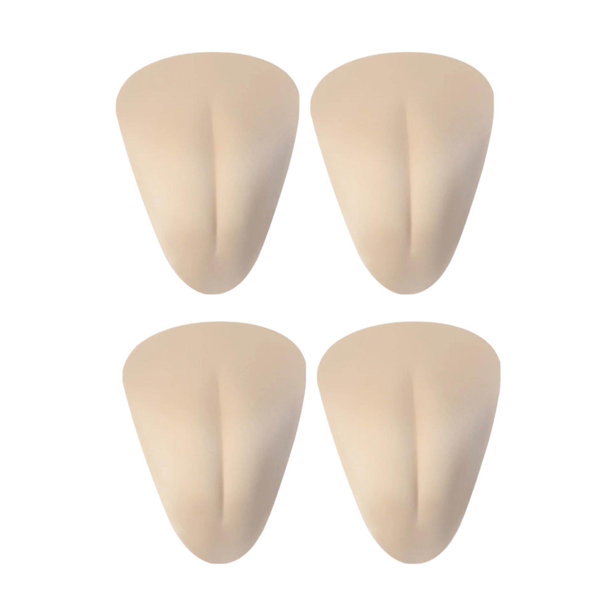4pcs Transgender Crossdressing Camel Toe Pads Mens Drag Queen Hiding Gaff Panty Insert