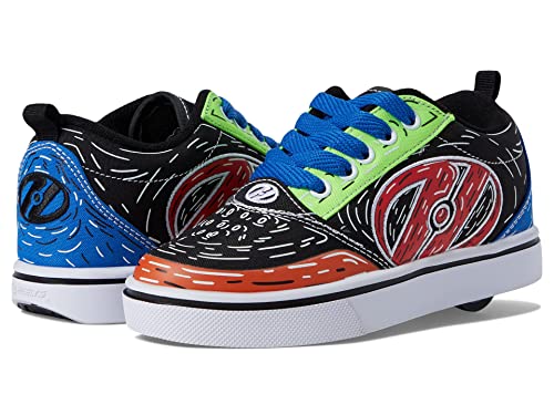 HEELYS Pro 20 Prints (Little Kid/Big Kid/Adult) Black/Multicolor 7 Men's, 8 Women's M
