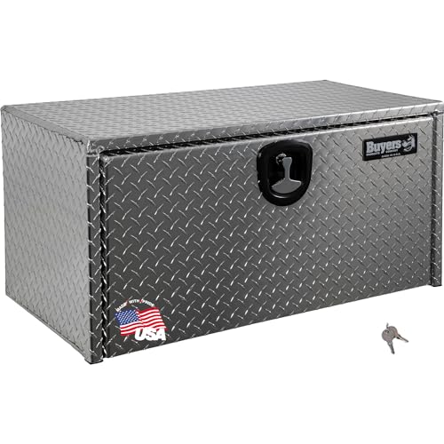 Image of Buyers Products 1705105 36 x 18 x 18 Inch Aluminum Underbody Tool Box