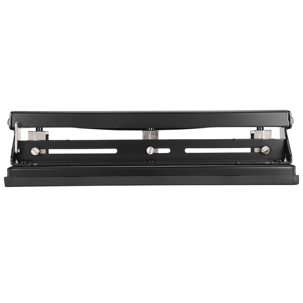 Dziurkacz 3-otworowy Ręczny dziurkacz biurkowy Regulowana dziurkacz do papieru Wytrzymałe materiały biurowe do użytku szkolnego Biuro biznesowe 270 x 135 x 117 mm