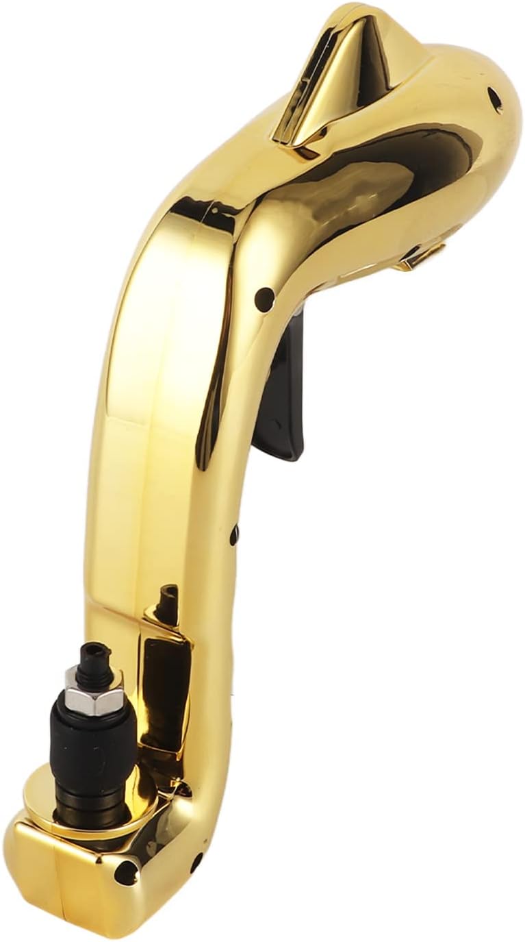 Pulverizador de Champán, Bonito Regalo, Funcionamiento Suave, Pulverizador de Botellas de Vino, Calibre Ajustable para Cumpleaños, Bodas (Oro)