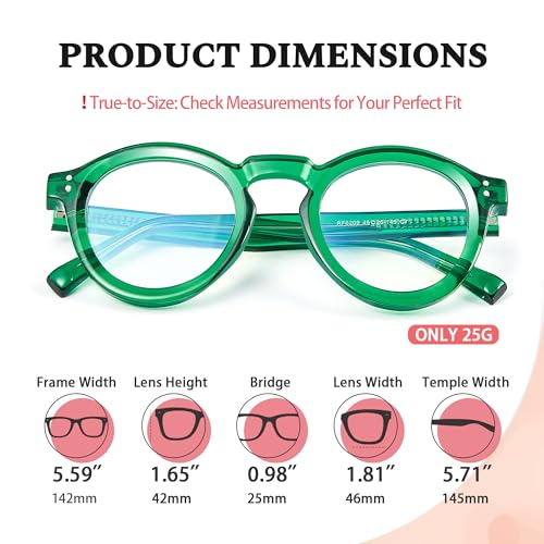 Image of Blue Light Blocking Glasses for Women Men, Square Thick Frame Anti Eyestrain & UV Glare JF6218