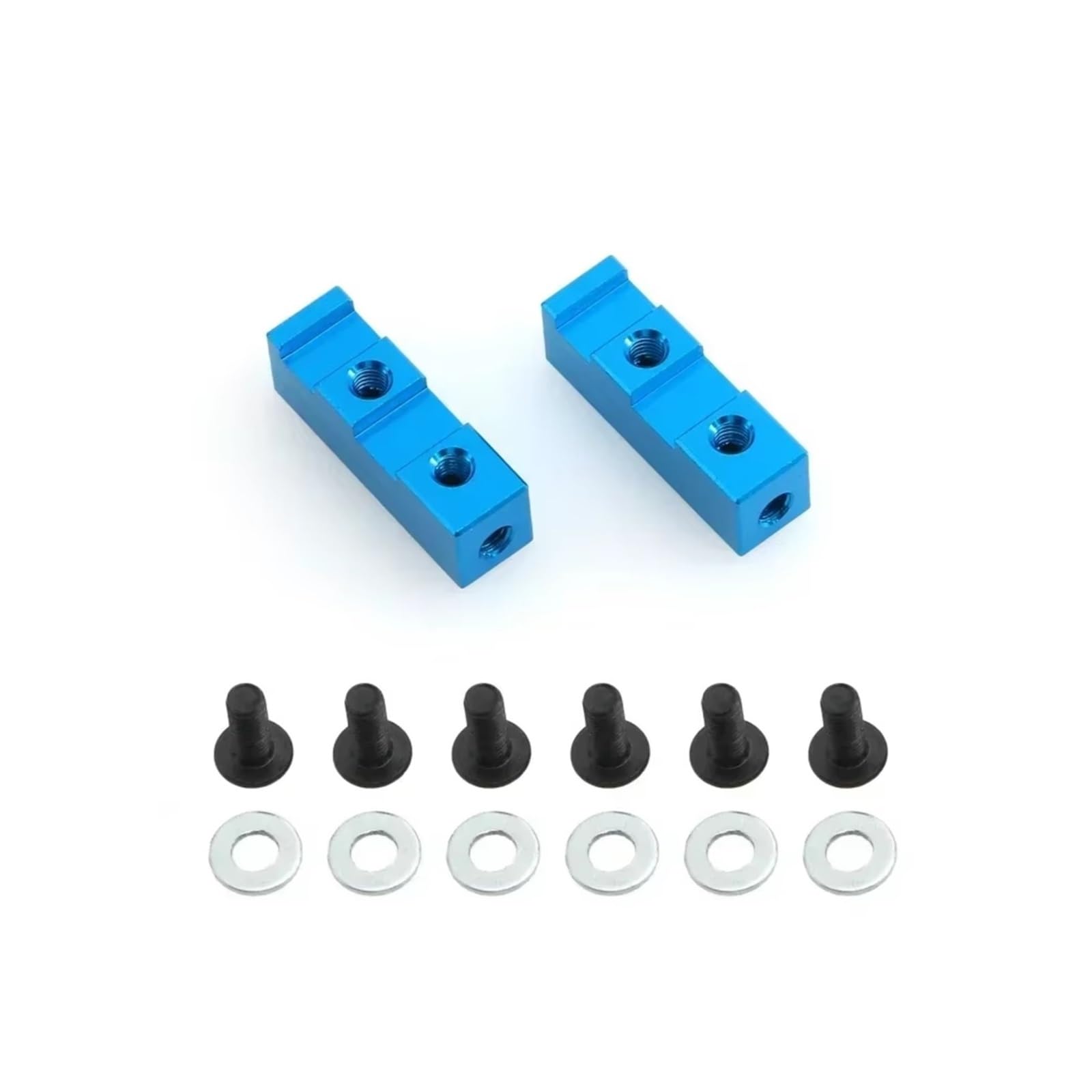 RC Car Accessories for Tamiya for GF01 WR02 G601 Metal Servo Mount 54587 Weight: 10g Blue RC Car Upgrade Parts Accessories Replacement and Upgrade