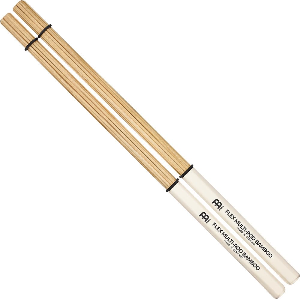 Meinl Bamboo Flex Multi-Rod Stick & Brush (SB202),Brown