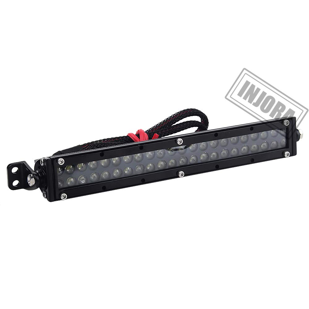 INJORA RC LED Barre 44 LEDs RC Lumière de Toit RC Accessoire pour 1/10 RC Crawler Axial SCX10 D90 Tamiya CC01 Traxxas TRX-4 Trx4