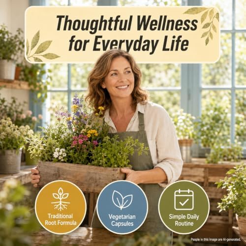Sarsaparilla Root Supplement 1000 mg, 60 Vegetarian Capsules — 사진 4