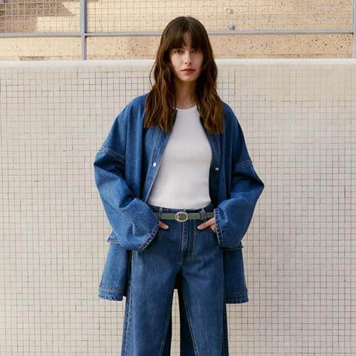 3 Pack Women Skinny Leather Belt Thin Waist Belt with Gold Buckle for Pants Jeans Dresses2