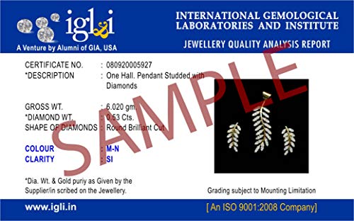 DISHIS 14K /18K Yellow Gold Diamond Ring for Women - Image 5