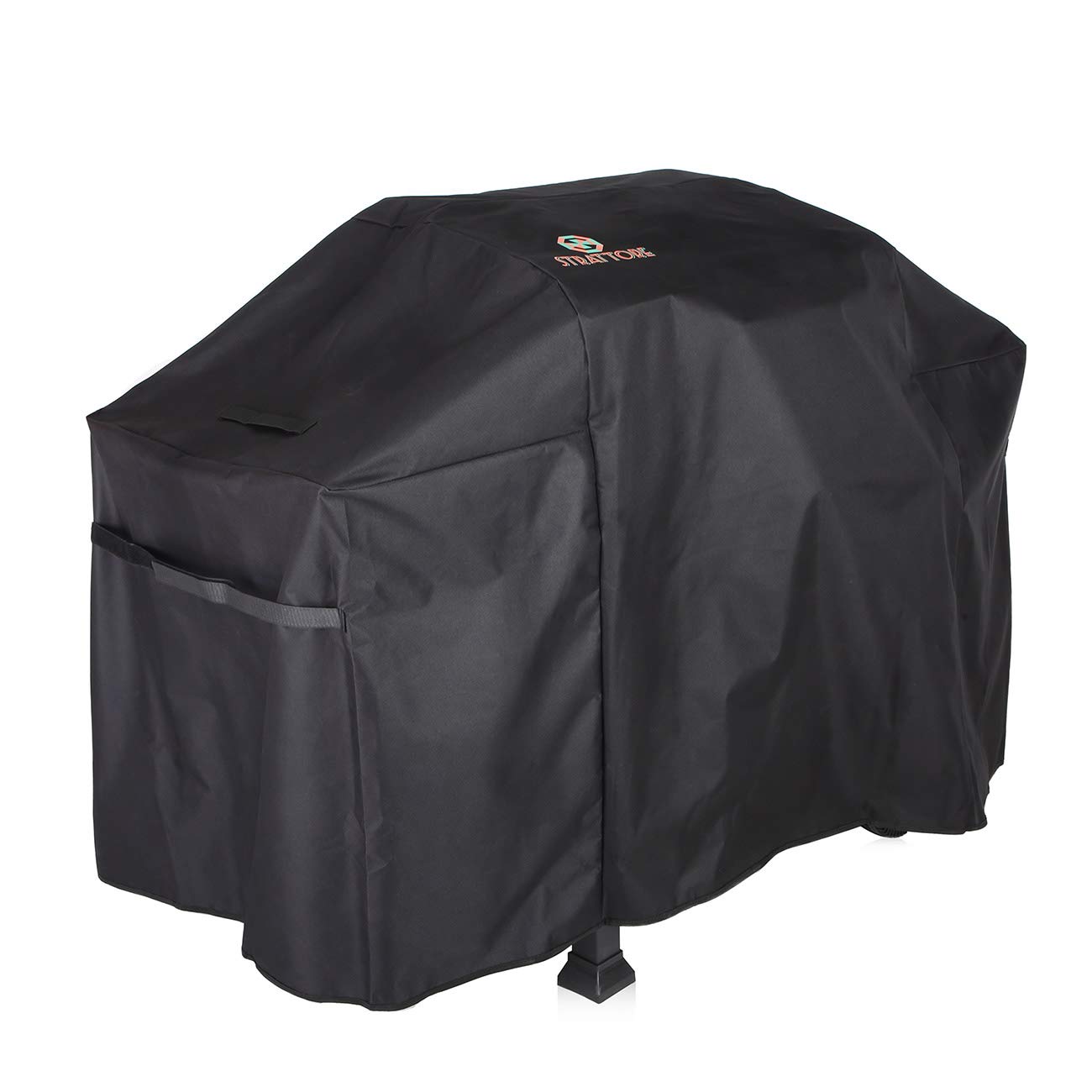 Funda para Barbacoa Impermeable 600D Oxford 147x61x122 cm Protectora Jardín para Parrilla de Carbón