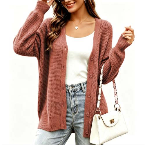 Womens Fashion Cardigan Sweaters Open Front Thick Warm Winter Cardigans - image 2