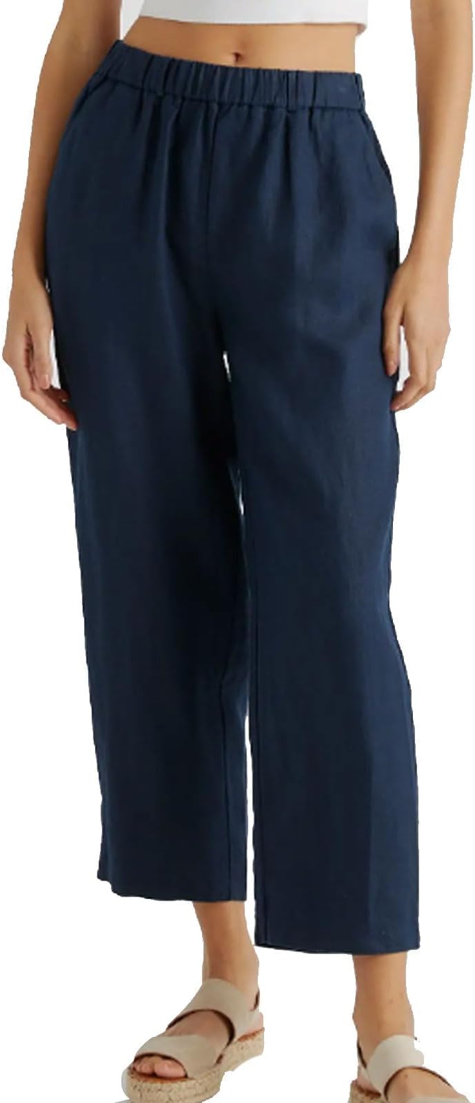 Quince Linen Pants, Quince Pants for Women,100% European Linen Pants,Linen Trousers Wide Leg Linen Pants for Women