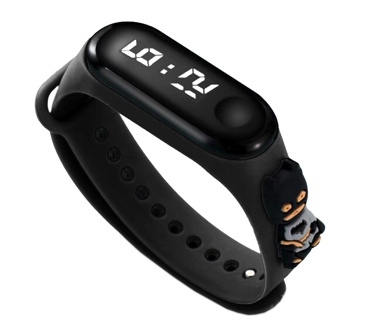 ARTLABEL Cartoon Character Superhero Theme Waterproof Touch Button Silicone Smart Digital LED Band Bracelet Watch for Kids Boys and Girls (Batmen) (B09ZB2DXFB) Amazon Price History, Amazon Price Tracker