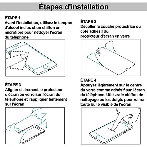 ShopInSmart® 2 pellicole in vetro temperato di