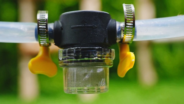 Image of 2 Pieces Water Pump Strainer 3 /8 ID Hose Barb with Mesh Filter Screen