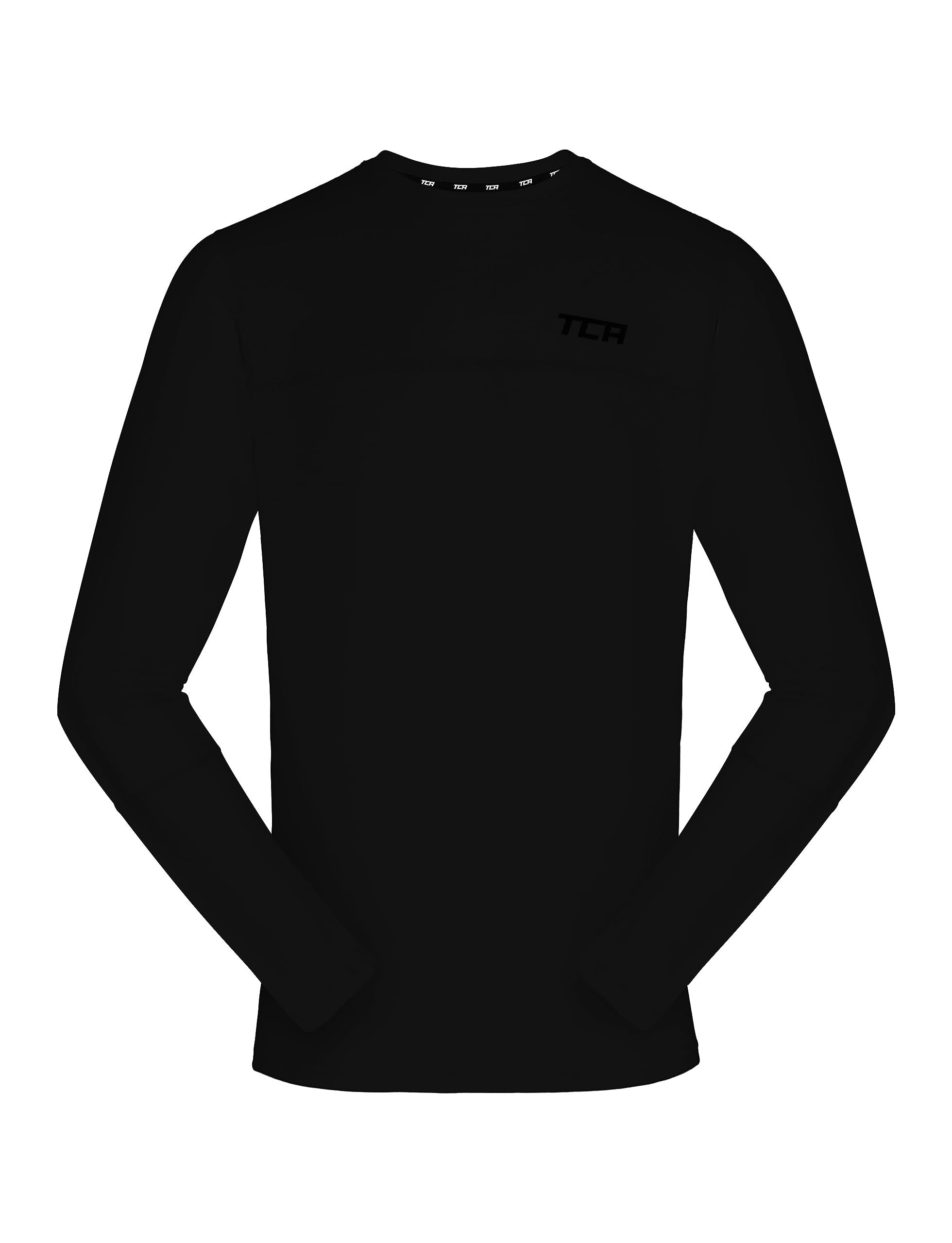 TCA Jungen Element Langarm Rundhalsausschnitt Laufshirt