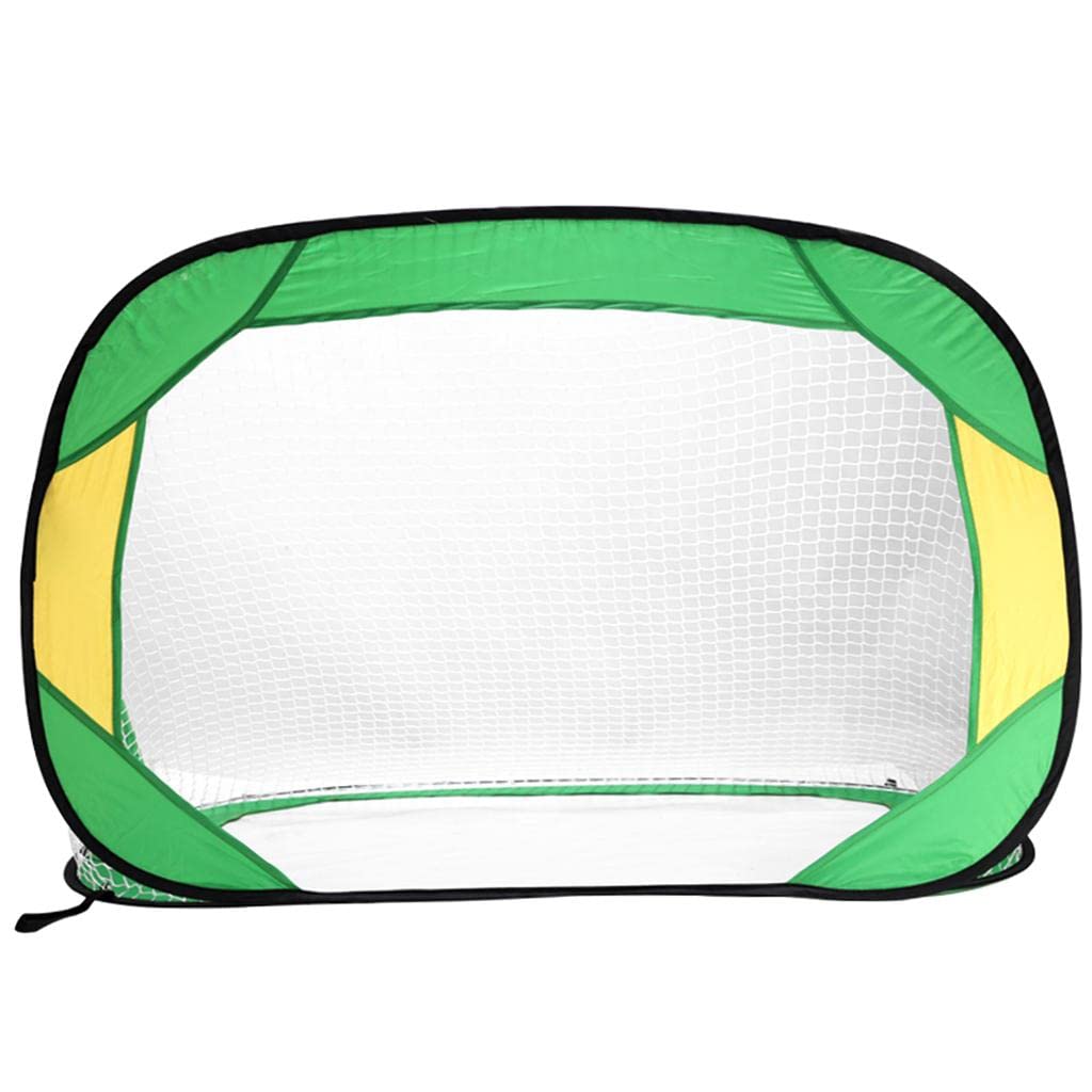 Merishopp Kids Portable Soccer Goal Mini Football Gate Outdoor Sport Training - Green- Outdoor Toys & Structures - Other Outdoor Toys Structures-1 x Portable Goal-image-22