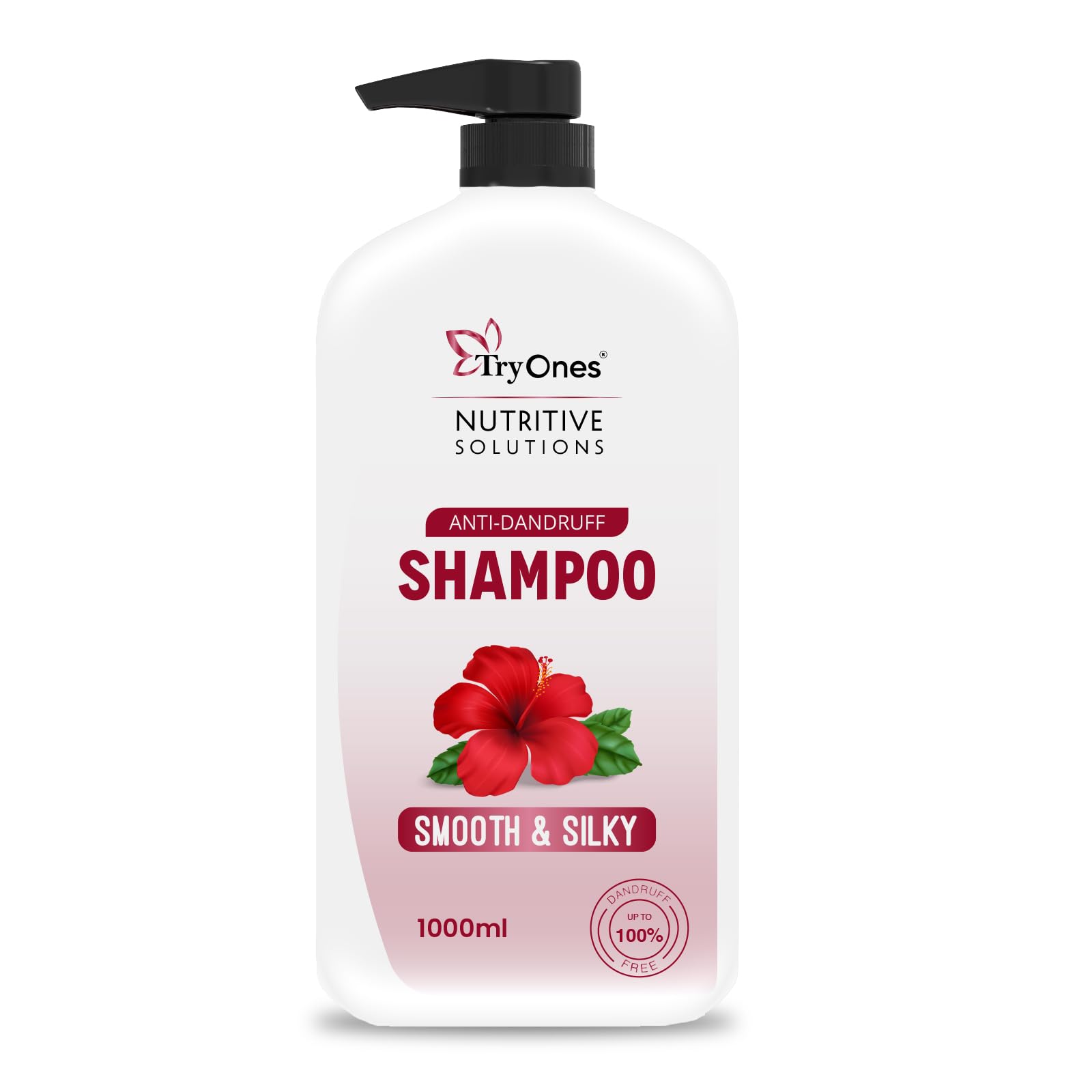 TryOnes SMOOTH & SILKY SHAMPOO With Proteins For Silky Smooth Hair - Moisturises Dry & Frizzy Hair|| For Men & Women 1000 ml