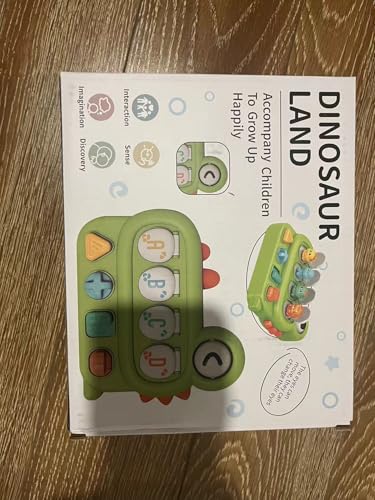 Image of Baby Pop-Up Toy, Educational Animal Playset for Toddlers, Cause and Effect Learning, Fine Motor Skills Development, Portable Travel Toy with Engaging Buttons, Perfect for Infants and Toddlers