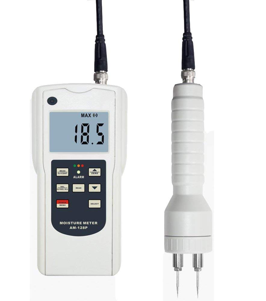 AM128P Multifunctional Digital Moisture Meter Tester with LCD Display