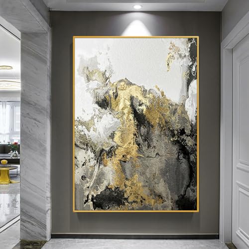 Peinture à l'huile sur toile pour sublimer un grand mur vide