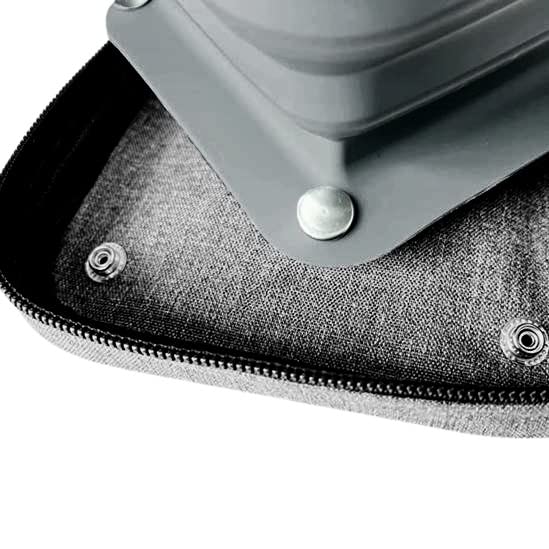Portabowl – Umweltfreundliche Faltbare 2-in-1-Hundenäpfe – hochwertige Reise-Hundenäpfe mit Reiseetui – leicht und kompakt – 100 % lebensmittelechtes Silikon, BPA-frei. Für kleine und große Hunde