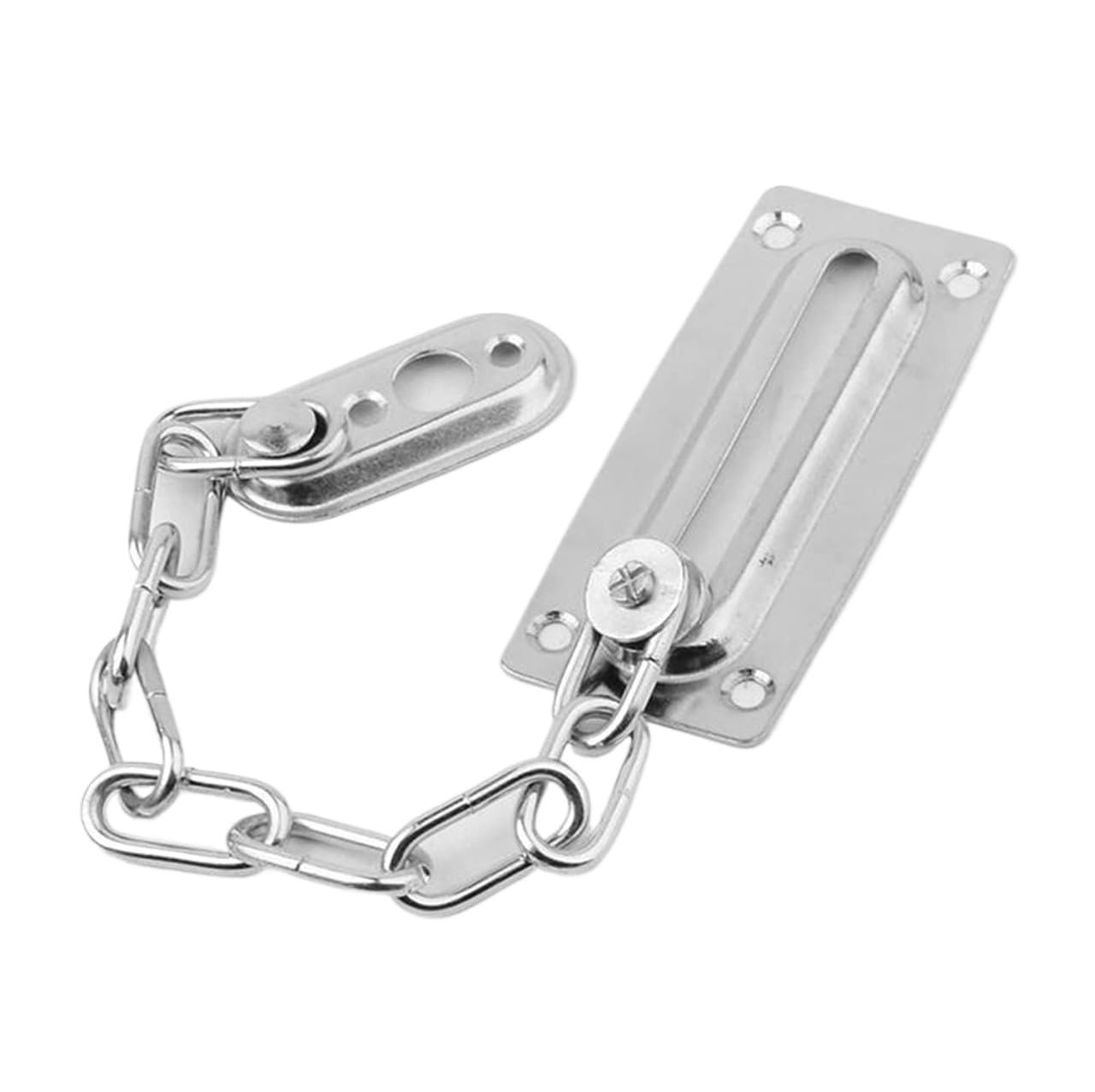 LKLNKVL door chain, Door Chain Lock Restrict Window Anti-Theft Loack Stainless Steel Safety Locks Bolt Latch Cabinet