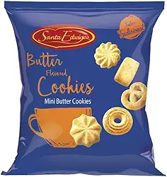 Santa Edwiges Mini Butter Cookies Tradicional 100G