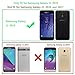 ERAGLOW Galaxy J3 2018/J3 Orbit/J3 Achieve/J3 Express Prime/J3 Prime 2/J3 Emerge 2018/Amp Prime 3/J3 Eclipse 2/Sol 3/J3 Aura/J3 Star Case, PU Leather Wallet Flip Protective Case (Black)