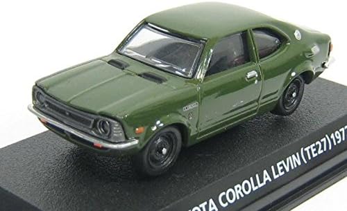 Amazon コナミ 1 64 絶版名車コレクション Vol 2 トヨタ カローラレビン 型式te27 1972 緑 プラモデル 通販