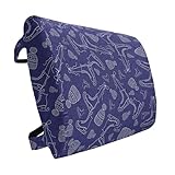 ABAKUHAUS Patines de Hielo Cojín Lumbar, Patines Sombreros y Cintas, cojín de...