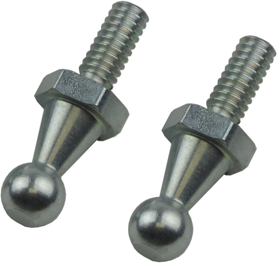 Inline Tube Compatible with 1964-70 Chevrolet Car And Truck 1964-67 Cutlass GTO Skylark, Metal Gas Pedal Stud, 2pc