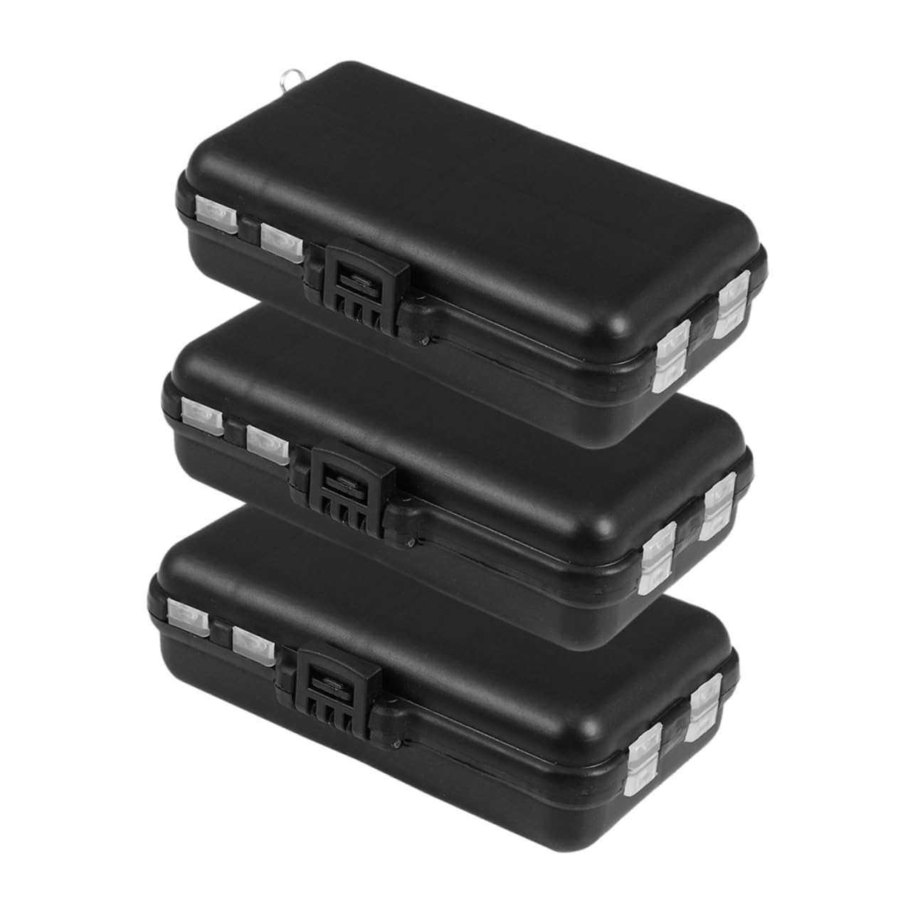 ifundom 3Pcs Bait Storage Box Durable Fishing Bait Organizer with Compartments Compact and Portable Tackle Cases for Easy Fishing Access