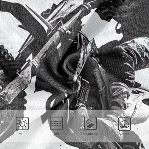 Dirt Bike Jump Girls Briefs, Toddler Girl Panties, Cotton Underwear Girls, 2–8 Years3