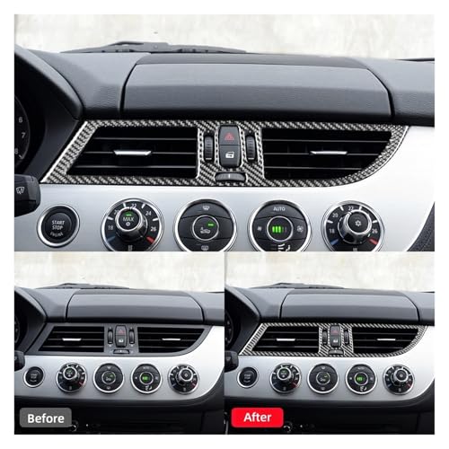Accessoires BMW Z4 E89 : autocollant carbone ventilation centrale 2009-2016 - 5