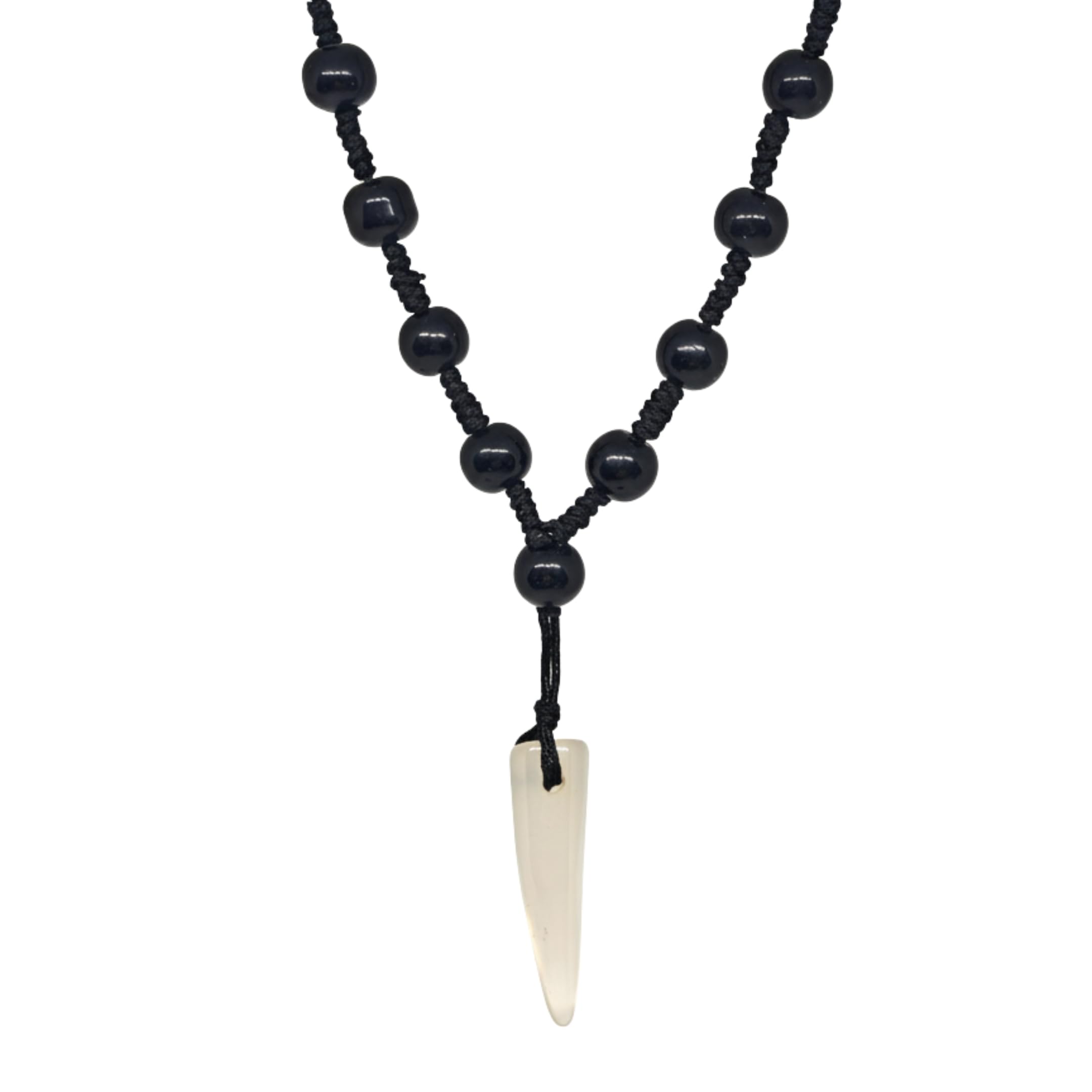 ALPHA FANG – 1-Inch Natural Crystal Pendant with 24-Inch Leather Rope for Men & Boys-image-18